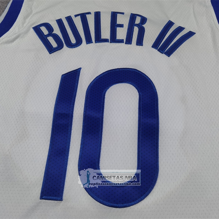 Camiseta Golden State Warriors Jimmy Butler III NO 10 Association 2024-25 Blanco